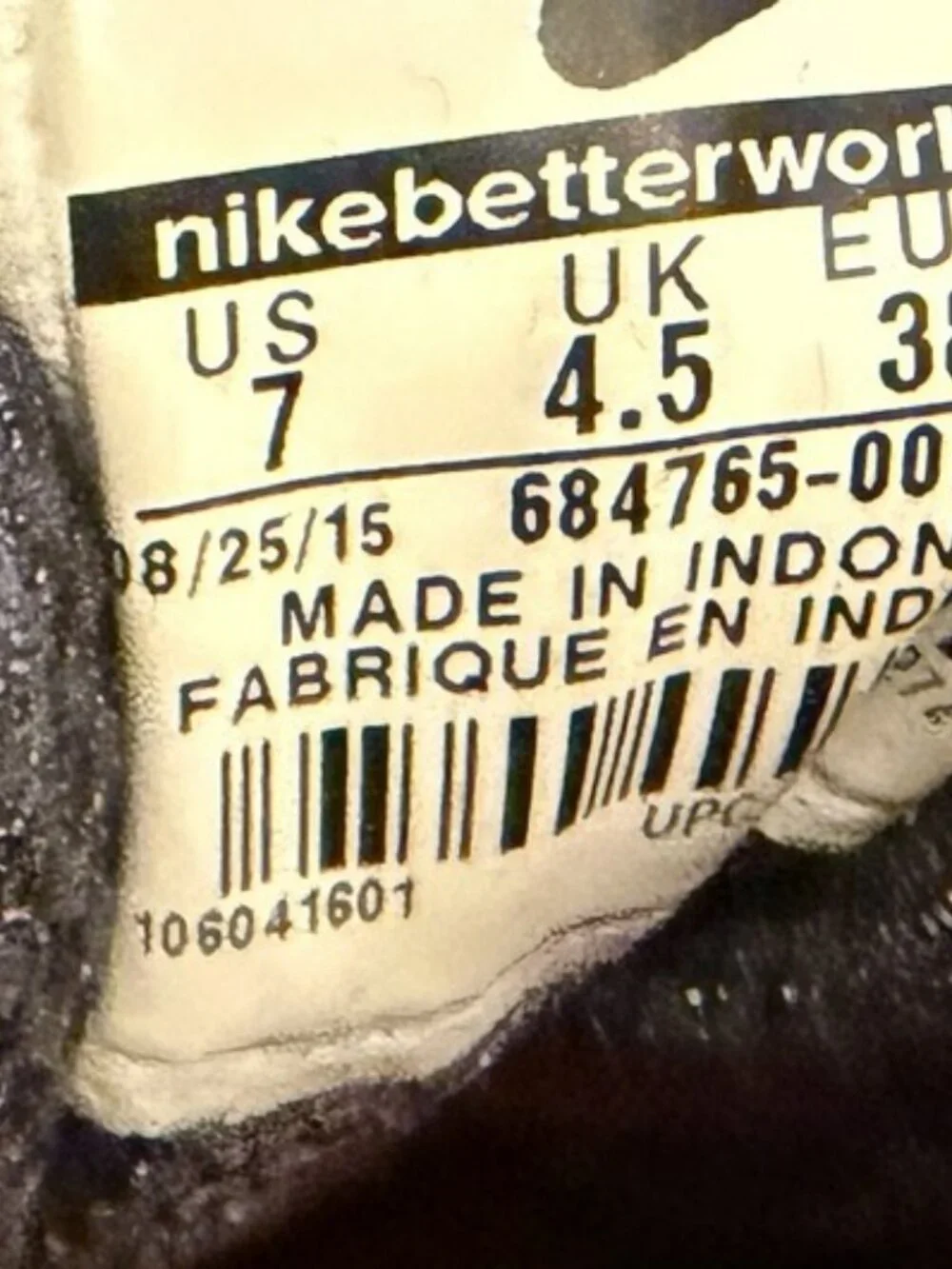 Nike Downshifter 6 Black Coral Running Shoes Women's 7 As Is
